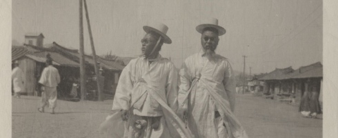 Korean men with sunglasses, 1904. Flickr/Cornell University Library