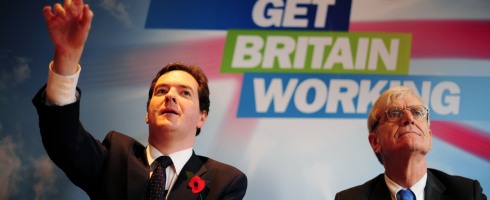 George Osborne: Giving with one hand, taking with the other? Flickr/Conservative Party
