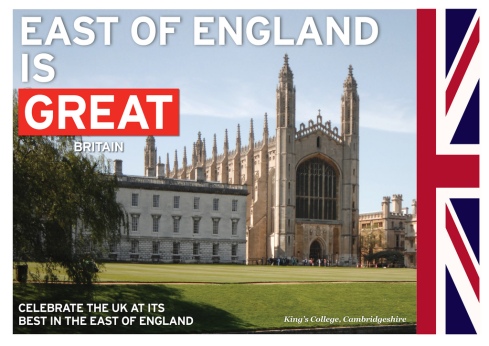 This is one of the UK Government's posters to promote tourism in England while the Olympics is on. My self-hatred as an English person requires me to show you. Flickr/The Department for Culture, Media and Sport