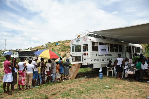 One of Merlin's mobile clinics in Haiti. Photo from Flickr.com/merlinphotostream